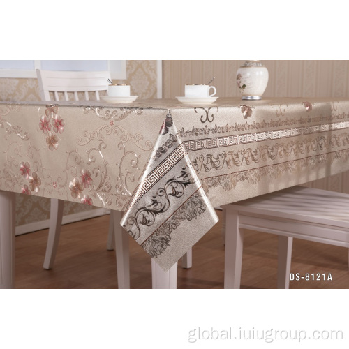 Table Colth Wholesale Embossed PVC Table Cover Table Cloth Manufactory